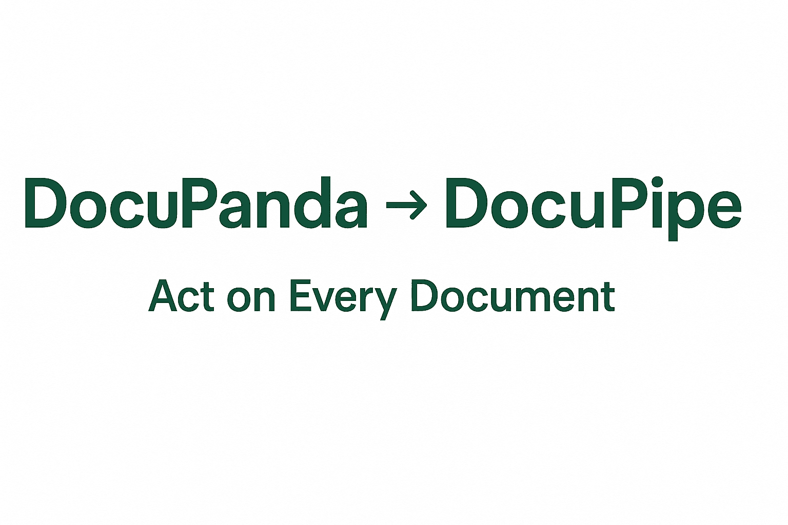 DocuPanda is now DocuPipe.ai