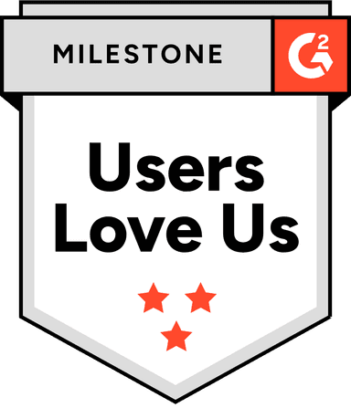 G2 Users Love Us
