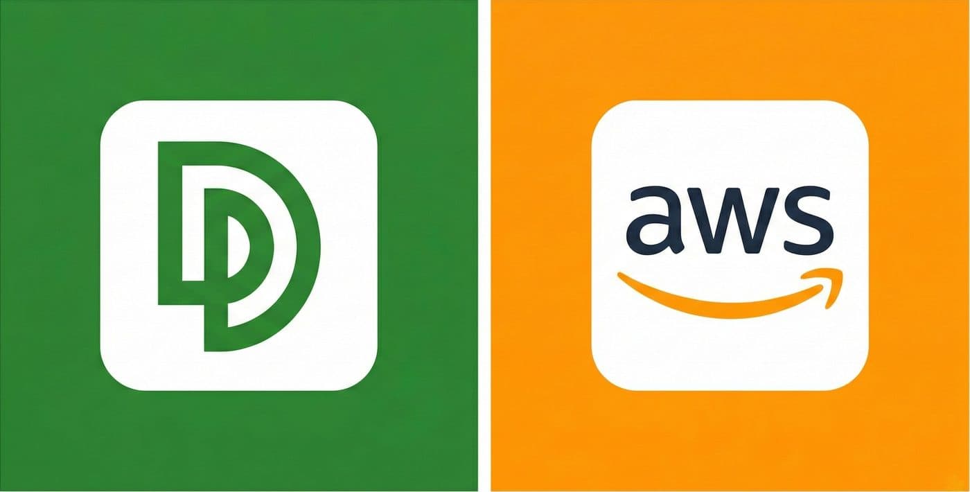 DocuPipe vs Amazon Textract comparison showing structured document extraction versus raw OCR output